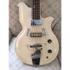Custom Airline Map Bass 1950's White #1 small image