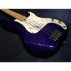 Custom Fender Precision Bass Candy Flaked Cobolt Blue
