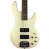 Custom G&amp;L  USA M2000 Electric 4 String Bass in  Vintage White Finish with Hard-Rock Maple Neck and Case #1 small image