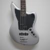 Custom Squier Vintage Mod Jag Bass SS Silver #1 small image