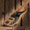 Custom Fender American Deluxe Precision Bass Ash Maple Neck Natural