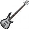 Custom Ibanez SR Standard SR305E 5 String Electric Bass Metallic Silver Sunburst