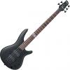 Custom Ibanez Fieldy Signature K5 5 String Electric Bass Black Flat #1 small image