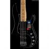 Custom Fender American Elite Precision Bass Black Maple (440)