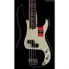 Custom Fender American Pro Professional Precision Bass Black Rosewood (673)