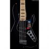 Custom Fender American Elite Jazz Bass V Black (854)