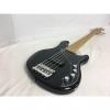 Custom Squier by Fender Demension 5 String Bass Black #1 small image