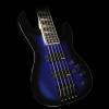 Custom Jackson JS3V Concert Electric Bass Guitar Metallic Blue Burst
