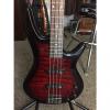 Custom Ibanez Bass Guitar Trans Red GSR Style #1 small image