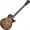 Custom Ibanez Artcore Vintage AGBV200A Semi Hollow Electric Bass Tobacco Burst #1 small image