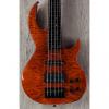 Custom ESP LTD BB-1005 Fretless 5-String Bass Autographed by Bunny Brunel, Burnt Orange, Aguilar #1 small image