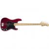 Custom Fender American Special Precision Bass Maple Candy Apple Red With Gig Bag