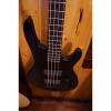 Custom Wolf 4 String Active Jazz Bass Black Ebony Fingerboard