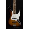 Custom Fender Squier Affinity Series Jazz Bass Brown Sunburst