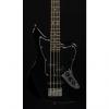 Custom Fender Squier Vintage Modified Jaguar Bass Special SS Black #1 small image
