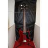 Custom Epiphone EB-0 Cherry Red Wood Bass #1 small image