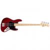 Custom Fender American Special Jazz Bass Maple Candy Apple Red With Gig Bag