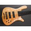 Custom Warwick Streamer LX Fretless 6 String Bass 2000 Natural