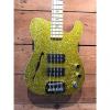 Custom G&amp;L ASAT Bass Double Bound Semi Hollow Gold Metal Flake #1 small image