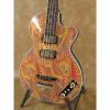 Custom Gold Label Hofner 500/2 Club Bass Special Edition &quot;Paisley&quot;