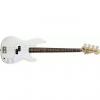 Custom Fender Standard Precision Bass Arctic White Guitar Rosewood 0136100380 #1 small image