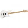 Custom Fender Standard Jazz Bass Arctic White Maple Neck 0146202380