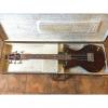 Custom Details about  Vantage Quest Vintage Electric Bass Guitar w/ Hard Shell Case MIJ Japan Fretless