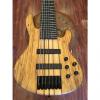 Custom Wolf 7 String Active/Passive Bass Satin Spalt Maple, SKB Bass Case #1 small image