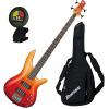 Custom Ibanez SR300E AFM 4-String Electric Bass Guitar Bundle