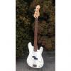 Custom 1987 Squier by Fender Bullet 1 P Bass  White MIK