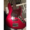 Custom Fender  Jazz deluxe 5 string  2015  (RED)