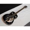 Custom DEAN Resonator Bass 4-string acoustic electric BASS guitar NEW Classic Black - B