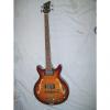Custom Semi hollow body bass guitar, 4 string