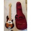 Custom Lakland 5 String Custom Jazz Bass (Three Tone Sunburst)
