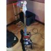 Custom Fender American Vintage &quot;V&quot; Series Jazz Bass (stack-knob) 1989 Nitro Black w correct Tobacco Pickguard