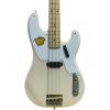Custom Squier Classic Vibe Precision '50s Bass Guitar White Blonde