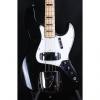 Custom 1972 Fender USA Jazz Bass, BLACK / MAPLE - &quot;Geddy Lee&quot; w/ OHSC!