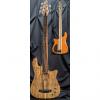 Custom Kiesel Carvin AC50 5 String Acoustic Electric Bass 2016 Black Limba Top Royal Ebony Fretboard