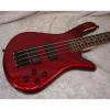 Custom NEW! Spector Performer 4 PERF4MR electric bass in metallic red finish