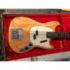 Custom Fender Mustang Bass 1976 Natural, The Ramones