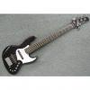 Custom Xotic XJ-1T 5-String Electric Bass Guitar w/ Case Black Cherry Metallic