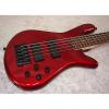 Custom NEW! Spector Performer 5 PERF5 five string electric bass in metallic red finish #1 small image