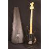 Custom 1979 Black Pre Ernie Ball Fender era Music Man Stingray bass guitar all original with Bullet case #1 small image