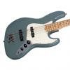 Custom Fender American Professional Jazz Bass - Maple Neck - Sonic Gray - New! 0193902748 #1 small image