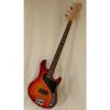 Custom Fender Deluxe Dimension Electric Bass IV  Store Display Aged Cherry Sunburst #1 small image