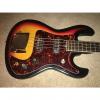 Custom Vintage Global 4-String  Short-Scale Electric Bass Guitar &amp; Case #1 small image