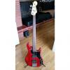 Custom Fender American Deluxe Dimension Bass IV 2014 Cayenne Burst