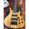 Custom Wolf 5 String Jazz Bass Spalted Maple Top Neck Through #1 small image