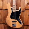 Custom Fender Squier Vintage Modified Jazz Bass - Natural w/ Block Inlay (DiMarzio Pickups &amp; Flatwounds) #1 small image