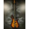 Custom Ibanez SR650 4-String Electric Bass Guitar Flat Brown Burst